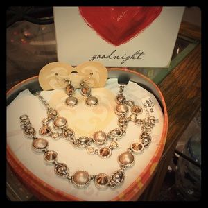 Brighton set of Necklace, Bracelet and Earrings!